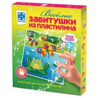 Пластилин Фантазёр Веселые завитушки из пластилина - Набор №4 (447104)