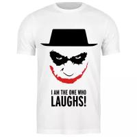 Футболка классическая Джокер ( Joker ) #2110785 (цвет: БЕЛЫЙ, пол: МУЖ, качество: ЭКОНОМ, размер: S)