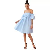 Платье MIST 6709755 женское, цвет голубой, размер 48