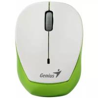 Беспроводная мышь Genius Micro Traveler 9000R, White/Green