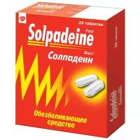 Солпадеин Фаст таб. п/о плен., 65 мг+500 мг, 24 шт