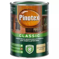 Пропитка декоративная для защиты древесины Pinotex Classic AWB бесцветная 1 л