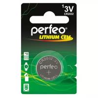 Батарейка Perfeo Lithium Cell CR2032, в упаковке: 1 шт