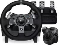 Игровой руль(X box) LOGITECH Driving Force G920 /Руль + педаль + передач Shifter