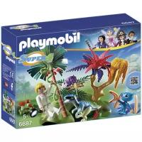 Игровой набор PLAYMOBIL Супер 4 Затерянный остров с Алиен и Хищником 6687pm