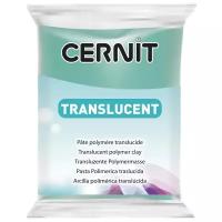 Полимерная глина Cernit Translucent 620 изумруд 56 г