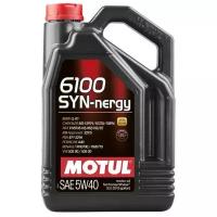 Моторное масло Motul 6100 SYN-nergy 5W-40, 5 л