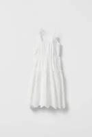 Платье Zara, размер 7 лет (122 cm), белый