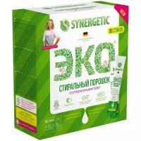 Стиральный порошок Synergetic ЭКО суперконцентрат в стиках, 1.25 кг, 50 шт