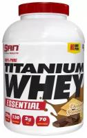 Сывороточный протеин SAN 100% Pure Titanium Whey 2240 г, Шоколадный крекер