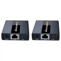 Удлинитель HDMI по витой паре CAT5/5e/6 до 80/100/120 метров, FullHD, ИК Lenkeng LKV371