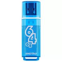 USB флеш накопитель 64 Gb SmartBuy Glossy Blue SB64GBGS-B