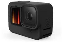 Силиконовый противоударный чехол Чехол. ру для GoPro HERO9 Black Edition ультра-тонкая полимерная из мягкого качественного силикона черный