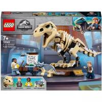 Конструктор LEGO Jurassic World 76940 Скелет тираннозавра на выставке