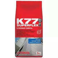 Клей для укладки плитки LITOKOL SUPERFLEX K77, 5 кг