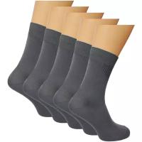 Мужские носки BRSO, 5 пар, размер 45-46 (31), черный