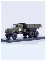 Масштабная модель КрАЗ-255Б самосвал 6х6, (хаки), Start Scale Models (SSM)