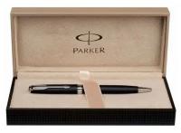 Ручка перьев. Parker Sonnet F528 S0817930 Matte Black GT конверторкартриджи в компл.в корпус вставлен конверторупаковка картриджей подар.кор. сталь нержавеющаяпозолота 23К F