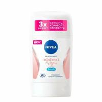 Набор из 3 штук NIVEA 50 мл дезодорант стик Эффект Пудры Fresh