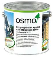 Osmo Непрозрачная краска Landhausfarbe (0,75 л 2101 Белая )