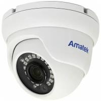 Видеокамера IP купольная вандалозащищенная 4Мп Amatek AC-IDV402MX 2.8 mm 7000651