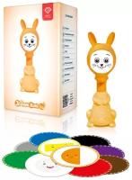 Интерактивная развивающая игрушка BertToys Зайчик Няня PRO, оранжевый