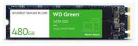 Твердотельный накопитель SSD Western Digital Green, 480GB, M.2(22x80mm), SATA3, 3D TLC, R/W 545/н.д., IOPs н.д./н.д., TBW н.д., DWPD н.д. (12 мес.)