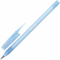 Ручка шариковая офисмаг i-STICK, комплект 250 шт синяя, пишущий узел 0.7 мм, линия письма 0.35 мм, 143227, BP228