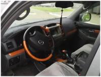 Накидка на панель приборов ручной работы Lexus GX 470 (1), Toyota Land Cruiser Prado 120 (3). 2002-2009 г. Коврик на торпедо. Kvoter_styling