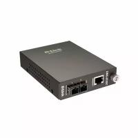 Медиаконвертер D-Link (DMC-810SC/B9A) 1 port 1000Base-T, 1 port 1000Base-LX, SC ОМ до 10 км