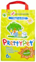 Pretty Cat осиновый наполнитель для грызунов и птиц 2 кг