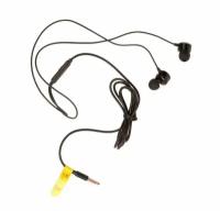 Headphones / Наушники Celebrat V3 внутриканальные, микрофон, кнопка ответа, кабель 1.2м, черный