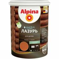 Защитная лазурь для дерева Alpina аква махагон 0,9 Л (1/6) 