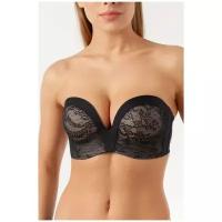 COQUETTE REVUE бюстгальтер с форм. чашками Secret 88008 B (90E, black with nude)