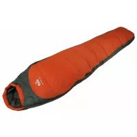 Спальный мешок Tramp Oimyakon T-Loft Regular оранжевый/серый с правой стороны