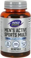 Капсулы NOW Men's Active Sports Multi, 90 шт