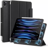 Чехол книжка ESR Rebound Magnetic Case с застежкой для iPad Pro 11 (2020, 2021, 2022), черный матовый