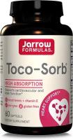 Jarrow Formulas, Toco-Sorb, смесь токотриенолов и витамина Е, 60 мягких таблеток