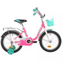 Детский велосипед Novatrack Maple 16 (2021) розовый (требует финальной сборки)
