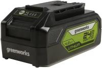 Аккумулятор Greenworks G24USB4 24В 4Ач Li-Ion, 2000 циклов, 2939307