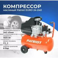 Компрессор PATRIOT поршневой масляный EURO 24-240