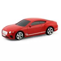 Легковой автомобиль RMZ City The Bentley Continental GT 2018 (344035S) 1:64, 9.2 см, красный