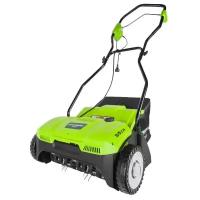 Аэратор электрический Greenworks GDT35, 1100 Вт