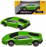 Машинка металлическая Uni-Fortune RMZ City 1:64 LAMBORGHINI HURACAN LP610-4, Цвет Зелёный