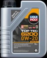 Моторное масло НС-синтетическое LIQUI MOLY Top Tec 6200 0W20 1л