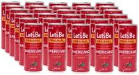 Кофейный напиток Lotte Let's Be Americano, 0.24 л 250 г, 30 шт