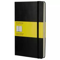 Блокнот Moleskine CLASSIC Large 130х210, 120 листов QP061, черный