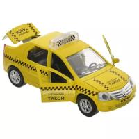 Легковой автомобиль ТЕХНОПАРК Renault Logan Такси (SB-13-21-3) 1:43, 12.5 см