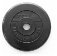 Диск обрезиненный черный Titan Barbell d-51 25 кг (1111105)