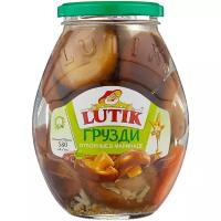 Грузди Lutik отборные в маринаде, 580 мл